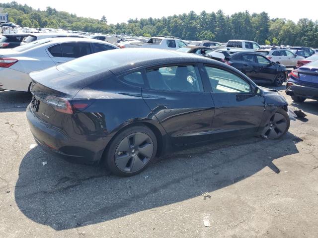 5YJ3E1EB8NF104873 - 2022 TESLA MODEL 3 Schwarz Foto 3