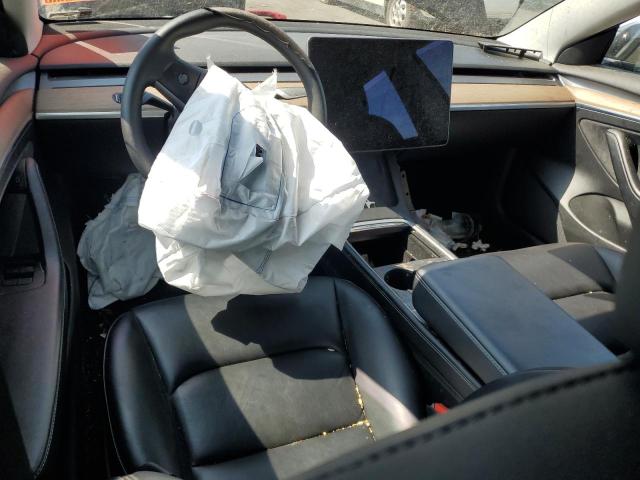 5YJ3E1EB8NF104873 - 2022 TESLA MODEL 3 Schwarz Foto 8