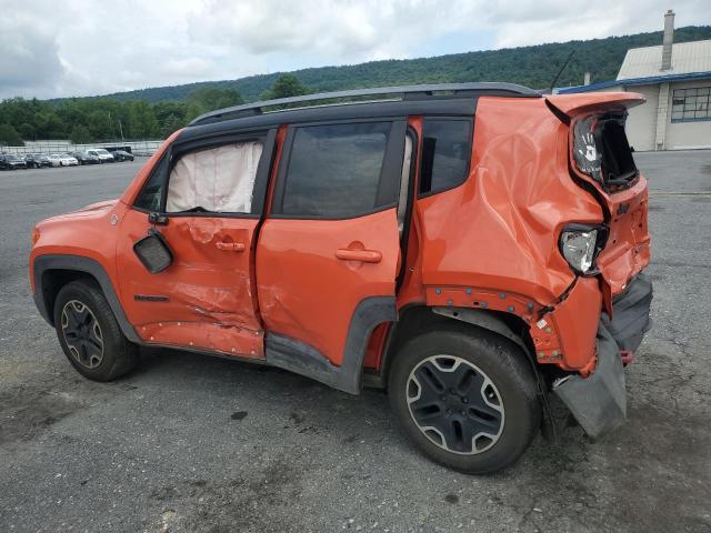 ZACCJBCT0FPB46834 - 2015 JEEP RENEGADE TRAILHAWK ORANGE photo 2