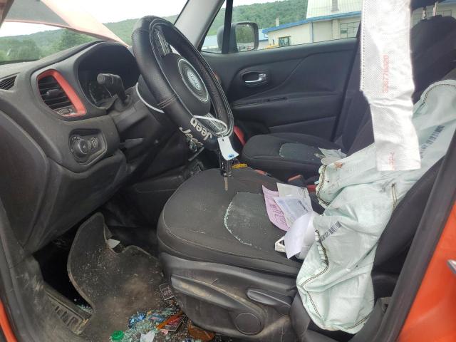 ZACCJBCT0FPB46834 - 2015 JEEP RENEGADE TRAILHAWK ORANGE photo 7