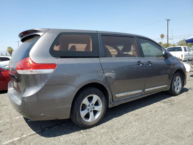 5TDKA3DC2CS011708 - 2012 TOYOTA SIENNA BASE GRAY photo 3