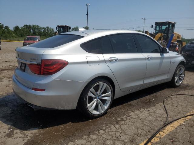 WBASP4C53AC341036 - 2010 BMW 550 XIGT SILVER photo 3