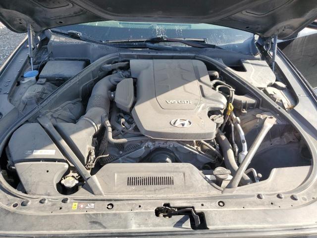 KMHGN4JE1GU135598 - 2016 HYUNDAI GENESIS 3.8L BLACK photo 11