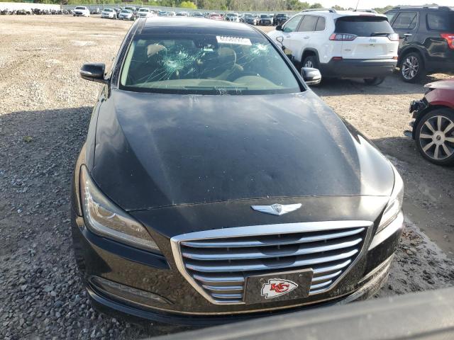 KMHGN4JE1GU135598 - 2016 HYUNDAI GENESIS 3.8L BLACK photo 5