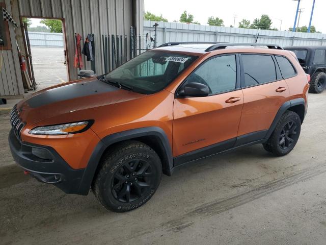 1C4PJMBBXGW140131 - 2016 JEEP CHEROKEE TRAILHAWK 橙色 照片 1