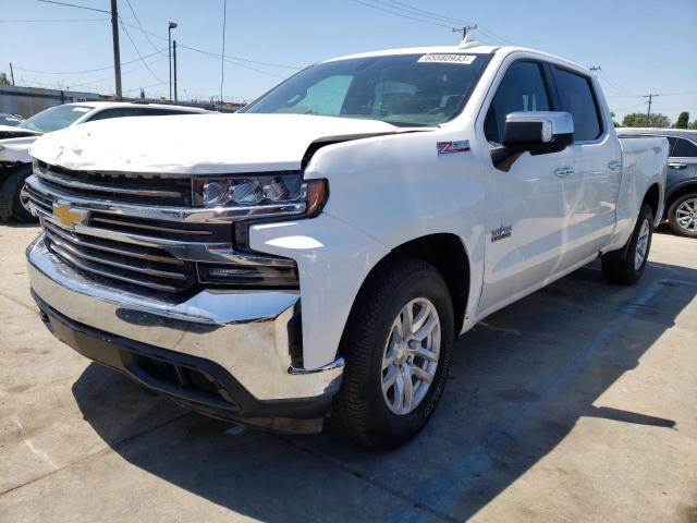 3GCUYGED0KG184594 - 2019 CHEVROLET SILVERADO K1500 LTZ WHITE photo 1