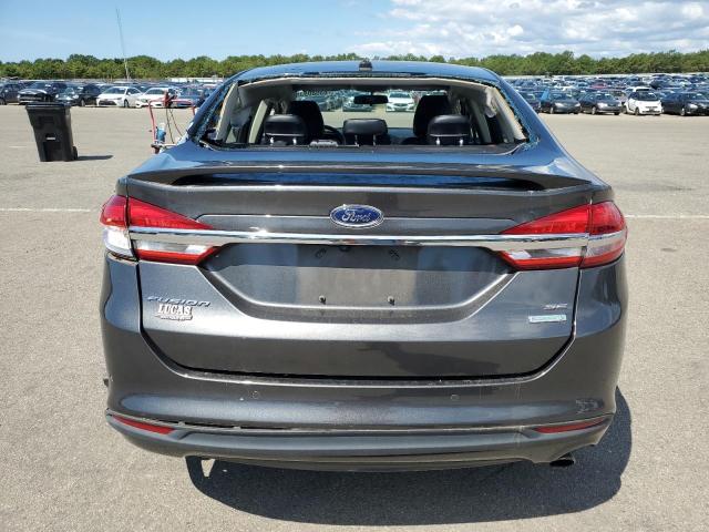 3FA6P0HD3JR212914 - 2018 FORD FUSION SE GRAY photo 6