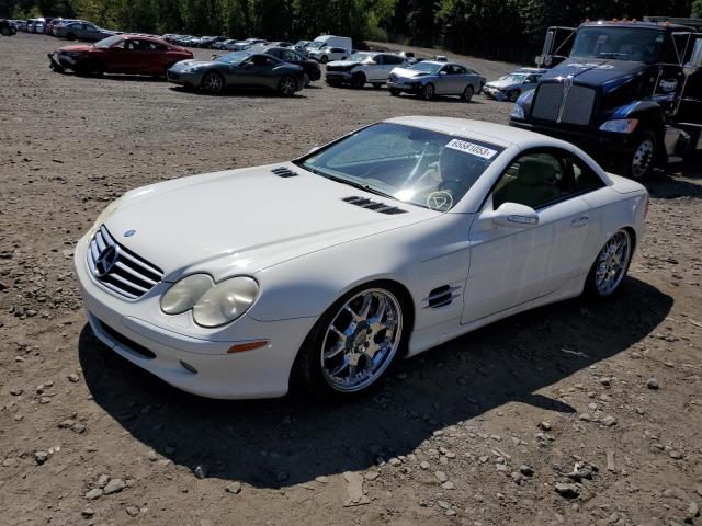 WDBSK75F63F022058 - 2003 MERCEDES-BENZ SL 500R WHITE photo 1