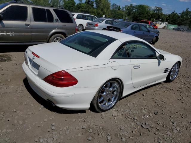 WDBSK75F63F022058 - 2003 MERCEDES-BENZ SL 500R თეთრი ფოტო 3