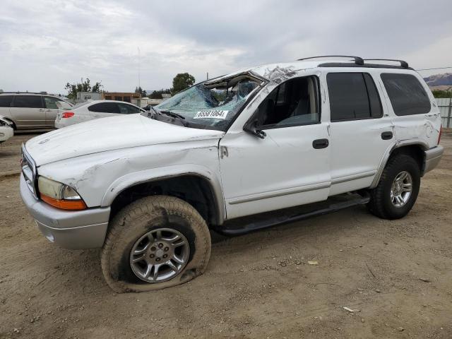 1B4HS58N22F104688 - 2002 DODGE DURANGO SLT PLUS WHITE photo 1