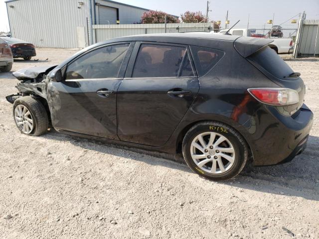 JM1BL1L77C1574947 - 2012 MAZDA 3 I BLACK photo 2