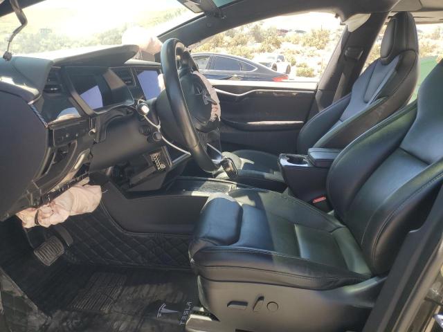 5YJXCAE24MF324937 - 2021 TESLA MODEL X შავი ფოტო 7