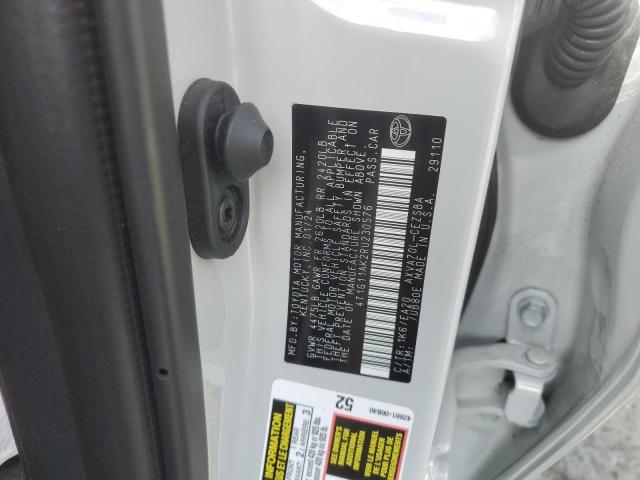 4T1G11AK2RU230576 - 2024 TOYOTA CAMRY SE NIGHT SHADE SILVER photo 12