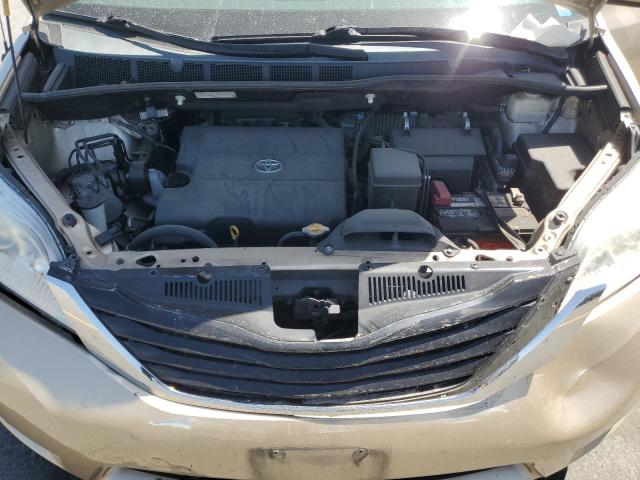 5TDJK3DCXDS063355 - 2013 TOYOTA SIENNA LE 金色 照片 12