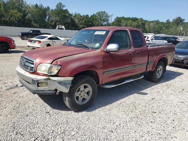 5TBRT3419YS014547 - 2000 TOYOTA TUNDRA ACCESS CAB წითელი ფოტო 1