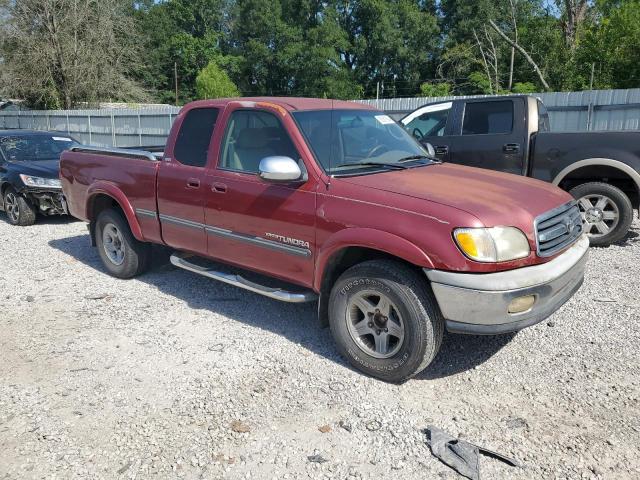 5TBRT3419YS014547 - 2000 TOYOTA TUNDRA ACCESS CAB წითელი ფოტო 4