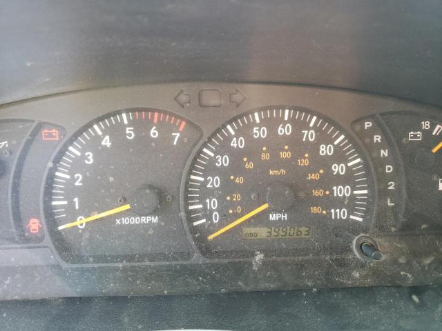 5TBRT3419YS014547 - 2000 TOYOTA TUNDRA ACCESS CAB წითელი ფოტო 9