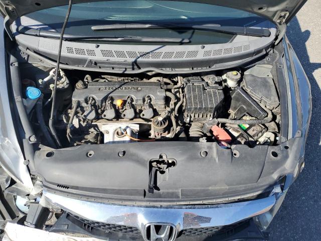 2HGFA16669H340191 - 2009 HONDA CIVIC LX-S ნაცრისფერი ფოტო 11