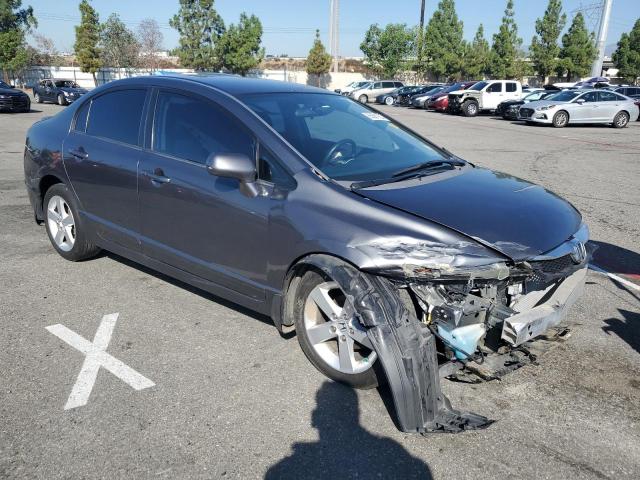 2HGFA16669H340191 - 2009 HONDA CIVIC LX-S ნაცრისფერი ფოტო 4