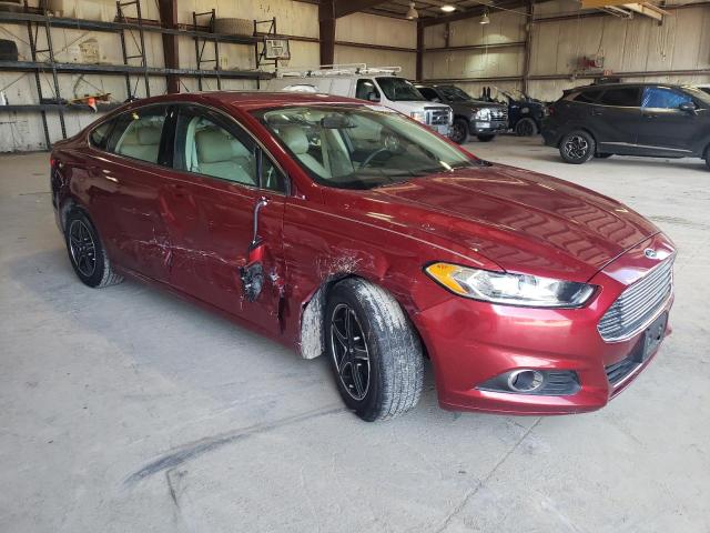 3FA6P0HR8DR162527 - 2013 FORD FUSION SE BURGUNDY photo 4