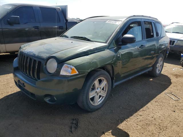 1J8FT47W67D156283 - 2007 JEEP COMPASS GREEN photo 1