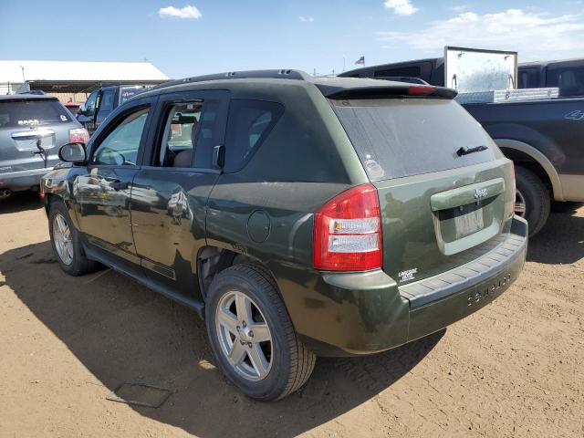 1J8FT47W67D156283 - 2007 JEEP COMPASS GREEN photo 2