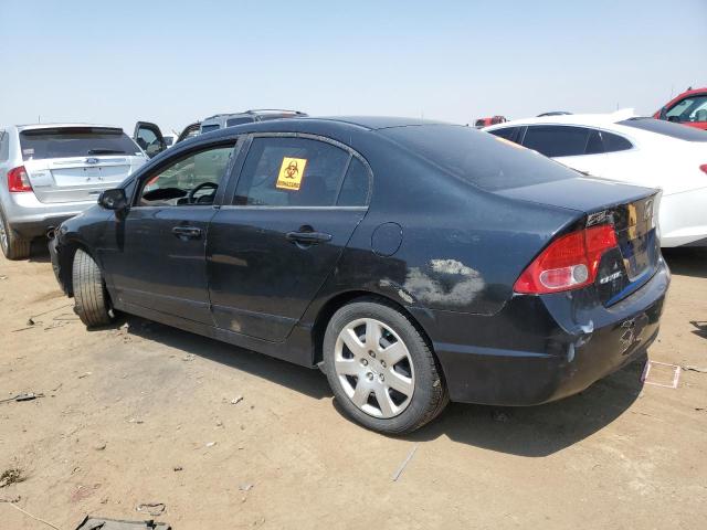 1HGFA16578L098777 - 2008 HONDA CIVIC LX BLACK photo 2