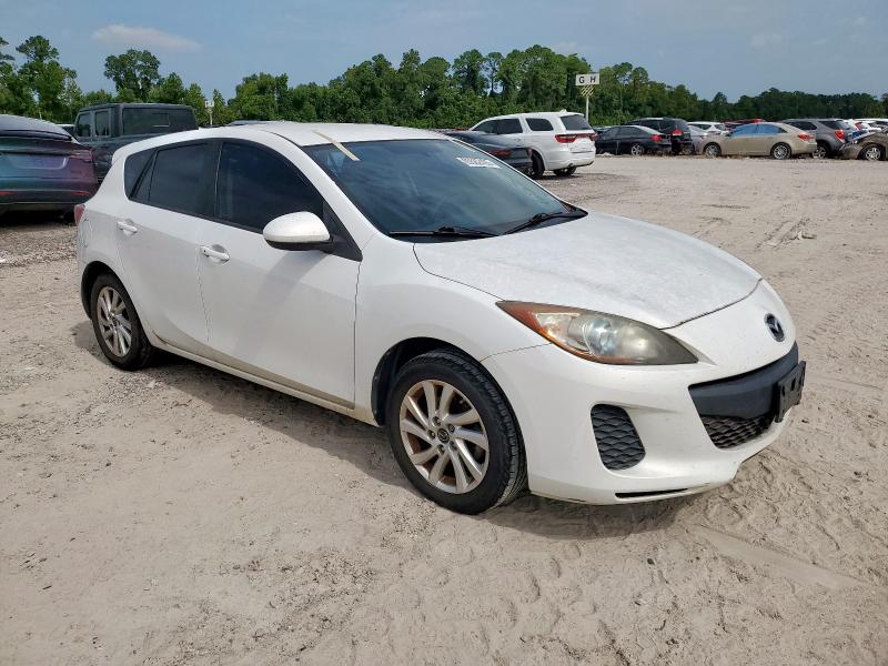 JM1BL1LPXD1722140 - 2013 MAZDA 3 I WHITE photo 4