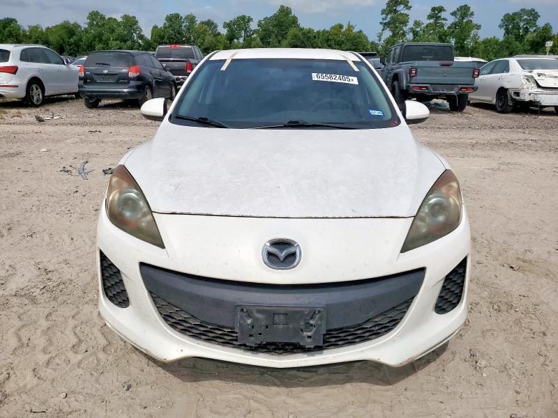 JM1BL1LPXD1722140 - 2013 MAZDA 3 I WHITE photo 5