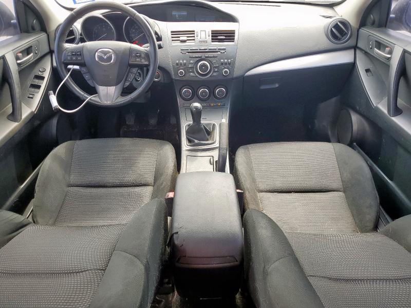 JM1BL1LPXD1722140 - 2013 MAZDA 3 I WHITE photo 8