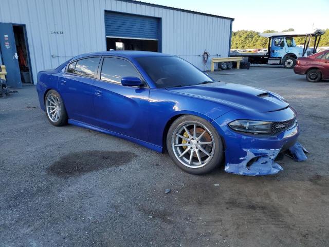 2C3CDXGJ4JH197166 - 2018 DODGE CHARGER R/T 392 BLUE photo 4