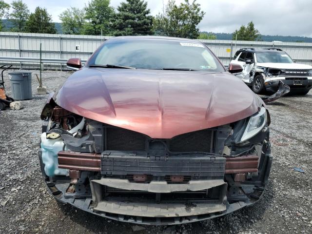 3LN6L2J96GR622098 - 2016 LINCOLN MKZ BURGUNDY photo 5