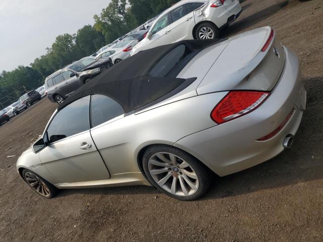 WBAEB53518CX60353 - 2008 BMW 650 I GRAY photo 2