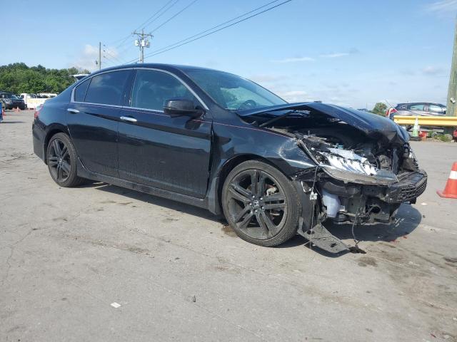 1HGCR3F98HA005836 - 2017 HONDA ACCORD TOURING BLACK photo 4