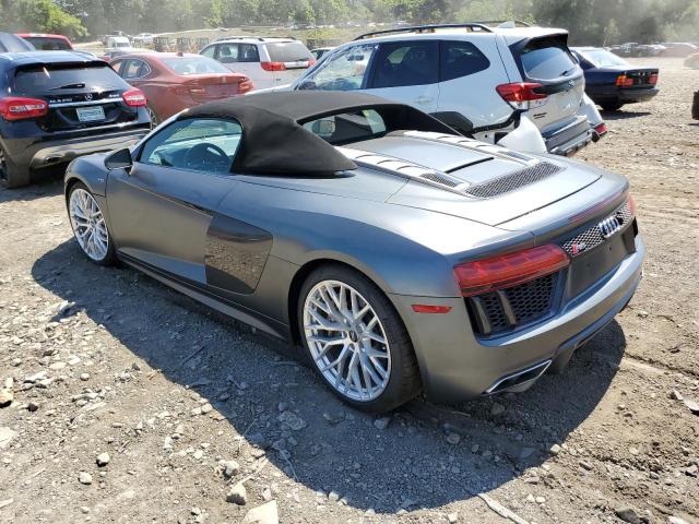 WUAVACFX6H7904904 - 2017 AUDI R8 SPYDER CHARCOAL photo 2