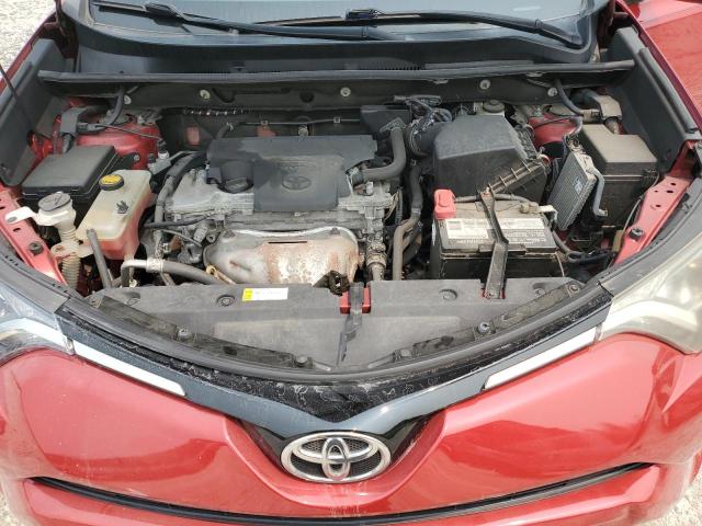 2T3RFREV8GW496525 - 2016 TOYOTA RAV4 XLE RED photo 12