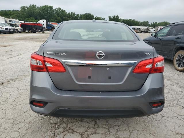 3N1AB7AP4KY349791 - 2019 NISSAN SENTRA S ნაცრისფერი ფოტო 6