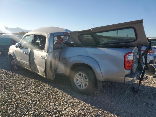 5TBDT44134S456198 - 2004 TOYOTA TUNDRA DOUBLE CAB SR5 GRAY photo 2