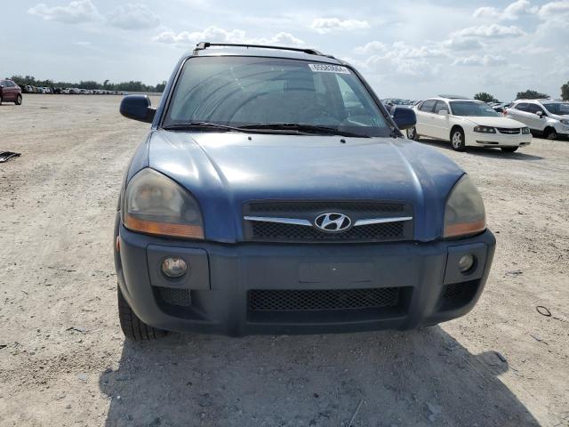 KM8JN72D29U980637 - 2009 HYUNDAI TUCSON SE BLUE photo 5