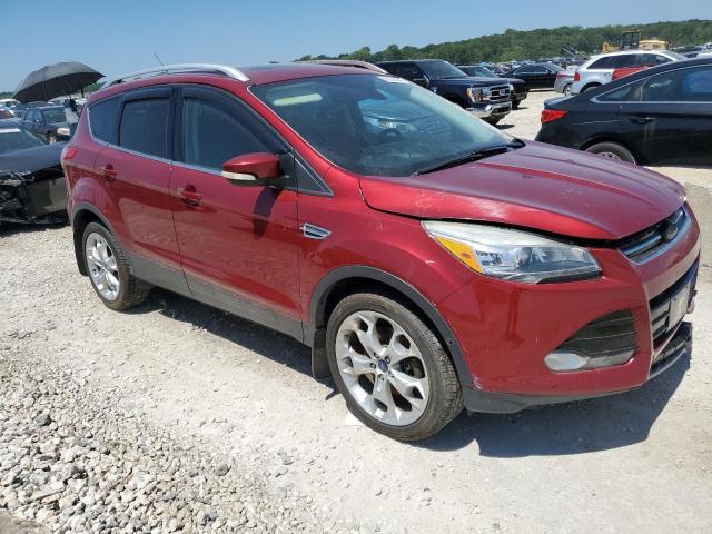 1FMCU9J90EUD85820 - 2014 FORD ESCAPE TITANIUM RED photo 4