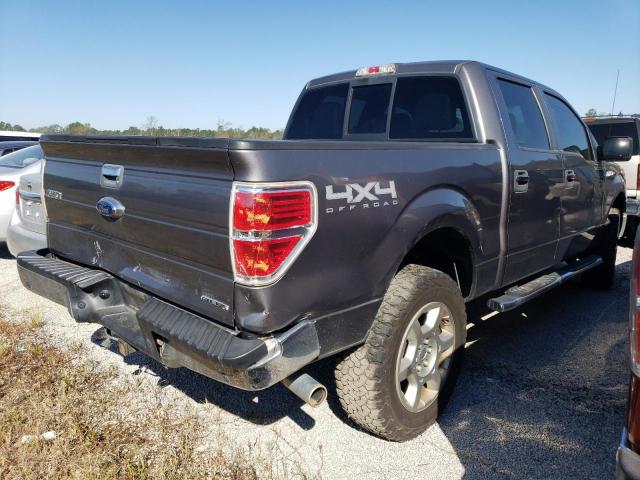 1FTFW1EF9EKG02600 - 2014 FORD F-150 XLT SUPERCREW GRAY photo 4