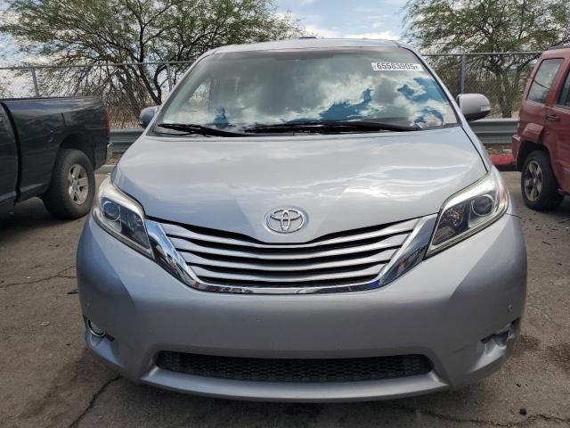 5TDDK3DC2FS126299 - 2015 TOYOTA SIENNA XLE 银色 照片 5