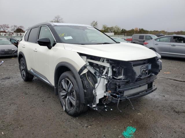 JN8AT3CB0MW239114 - 2021 NISSAN ROGUE SL WHITE photo 1