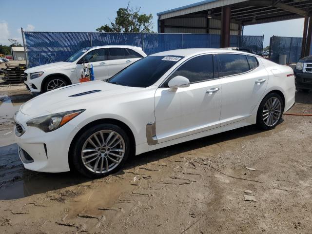 KNAE15LAXJ6032888 - 2018 KIA STINGER WHITE photo 1