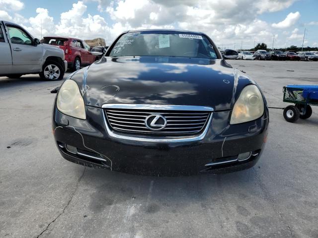 JTHFN45Y589019277 - 2008 LEXUS SC 430 BLACK photo 5