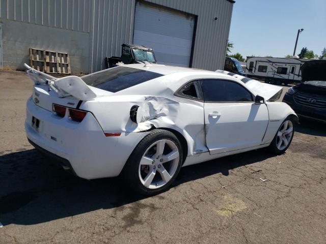 2G1FC1E36C9155875 - 2012 CHEVROLET CAMARO LT WHITE photo 3