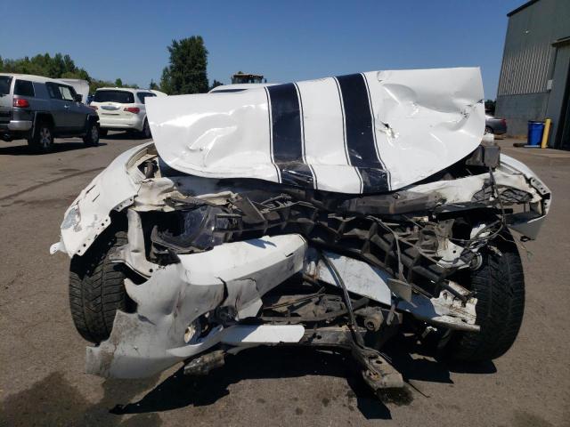 2G1FC1E36C9155875 - 2012 CHEVROLET CAMARO LT WHITE photo 5