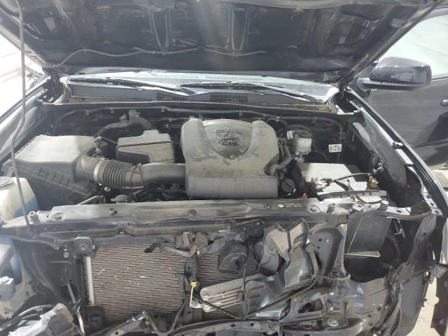 3TMCZ5ANXKM253840 - 2019 TOYOTA TACOMA DOUBLE CAB BLACK photo 11