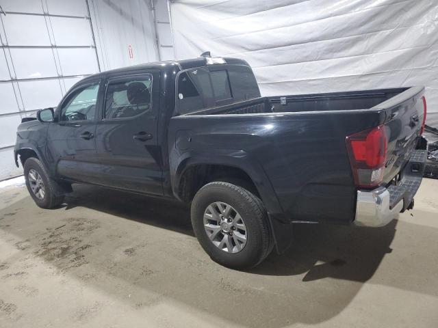 3TMCZ5ANXKM253840 - 2019 TOYOTA TACOMA DOUBLE CAB BLACK photo 2