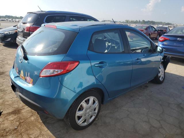 JM1DE1HY0B0114635 - 2011 MAZDA MAZDA2 BLUE photo 3